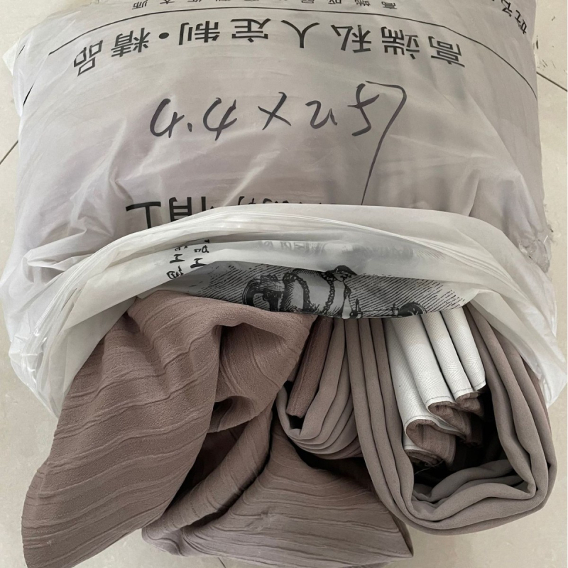 Ύφασμα κουρτίνας σκίασης από κάνναβη, Σκανδιναβικού-εμπνευσμένος σχεδιασμός, υψηλό σκίαση 70–90%, μονόχρωμο, μοντέρνος μινιμαλισμός, Διαδικασία 4425028