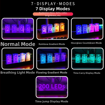 LED digitalni sat s noćnim osvjetljenjem, alarm, kronograf, 24-satni prikaz, vanjsko napajanje, mogućnost prilagodbe