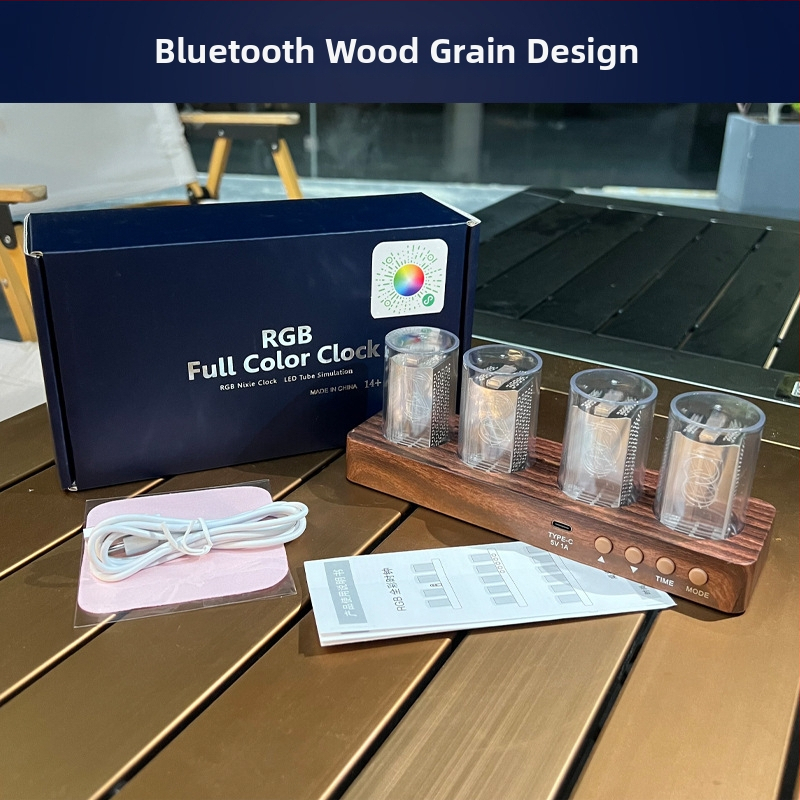 LED digitalni sat s noćnim osvjetljenjem, alarm, kronograf, 24-satni prikaz, vanjsko napajanje, mogućnost prilagodbe