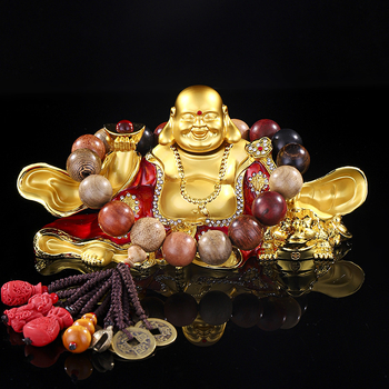 Автомобилно украшение Будда – сплав, Майтрейя Будда, китайски традиционен стил, декорация