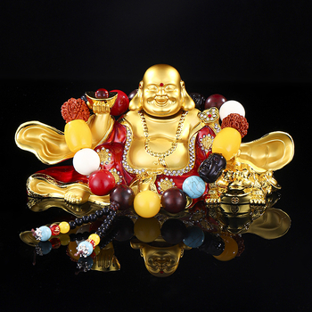 Автомобилно украшение Будда – сплав, Майтрейя Будда, китайски традиционен стил, декорация