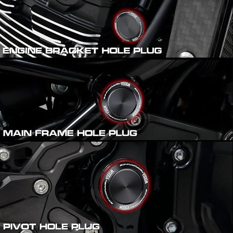 Калъф за рамка за Kawasaki Z900RS CAFE 2018-2023 | CNC алуминиева сплав, декоративна защита, модели A277/A278/A279