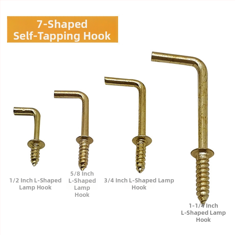 Háčik Cup hook s rozširujúcim skrutom — zliatina, samoorezné, moderný minimalistický štýl, na oblečenie a klobúky