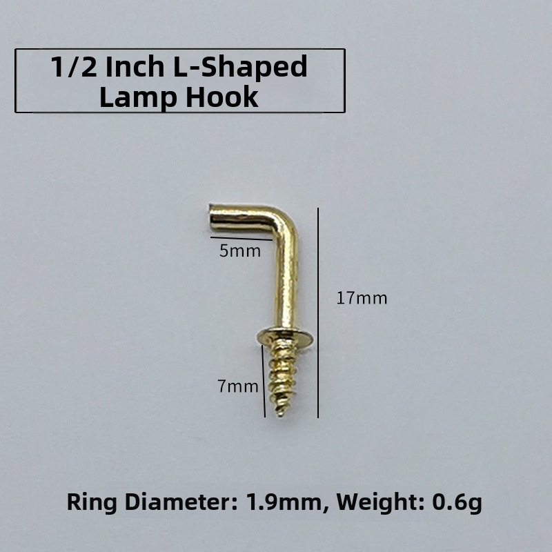 Háčik Cup hook s rozširujúcim skrutom — zliatina, samoorezné, moderný minimalistický štýl, na oblečenie a klobúky