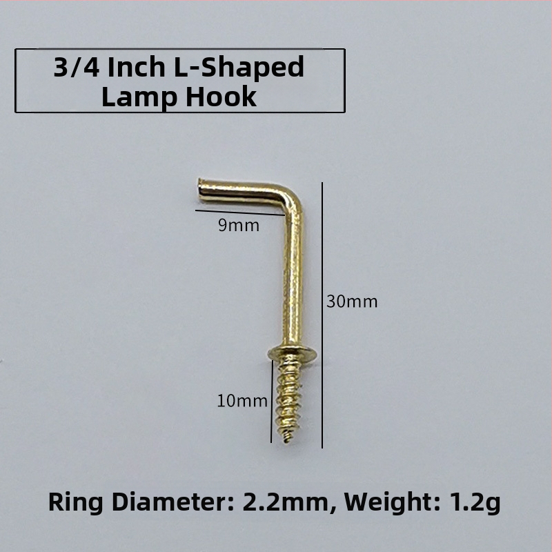 Háčik Cup hook s rozširujúcim skrutom — zliatina, samoorezné, moderný minimalistický štýl, na oblečenie a klobúky