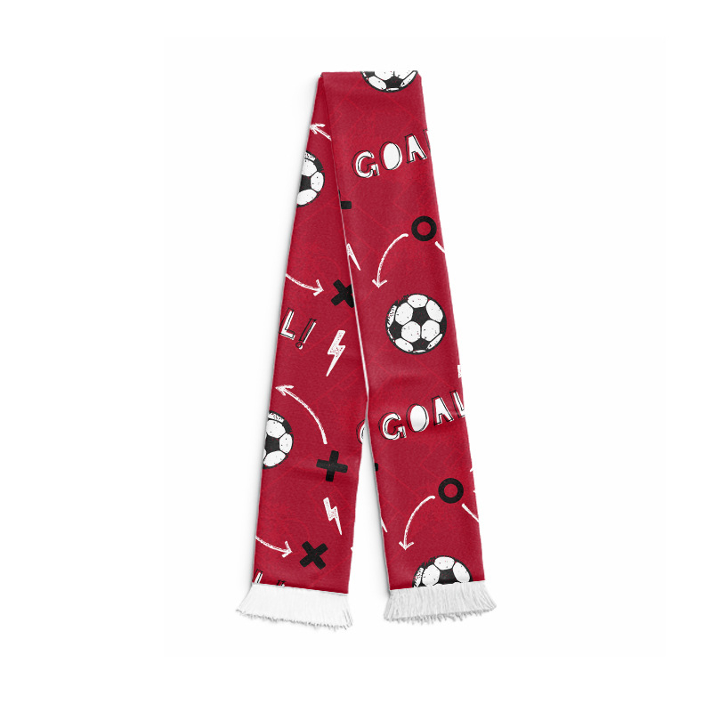 Fular de fan pentru Cupa Mondială 2026 – Mexic MEXIC, fular jacquard tricotat, logo personalizat, FT-001