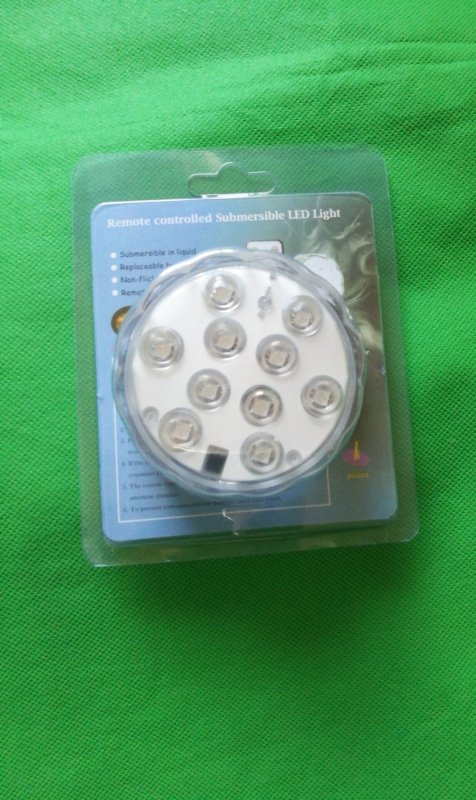 21 gombos távirányítós merülő fénypanel akváriumhoz – vízálló LED világítás, 3W