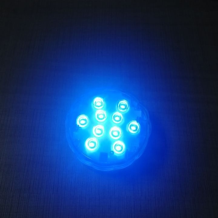 21 gombos távirányítós merülő fénypanel akváriumhoz – vízálló LED világítás, 3W