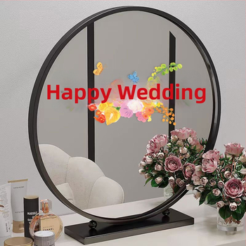 PVC svadobné dekorácie na okno s veselými slovami a ručne maľovanými medvedíkmi – statické nálepky na sklo