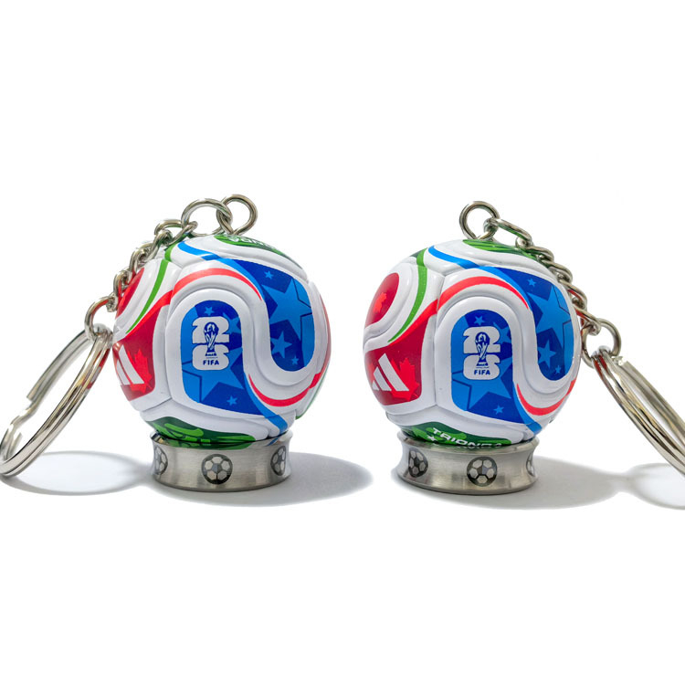 Breloace în formă de minge, interior din plastic cu exterior din piele; marca Qiu pin hui; potrivit pentru fotbal, baschet și volei; accesorii pentru fani.