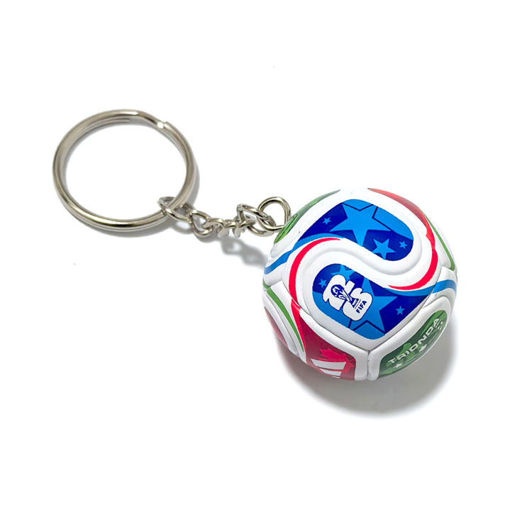 Breloace în formă de minge, interior din plastic cu exterior din piele; marca Qiu pin hui; potrivit pentru fotbal, baschet și volei; accesorii pentru fani.