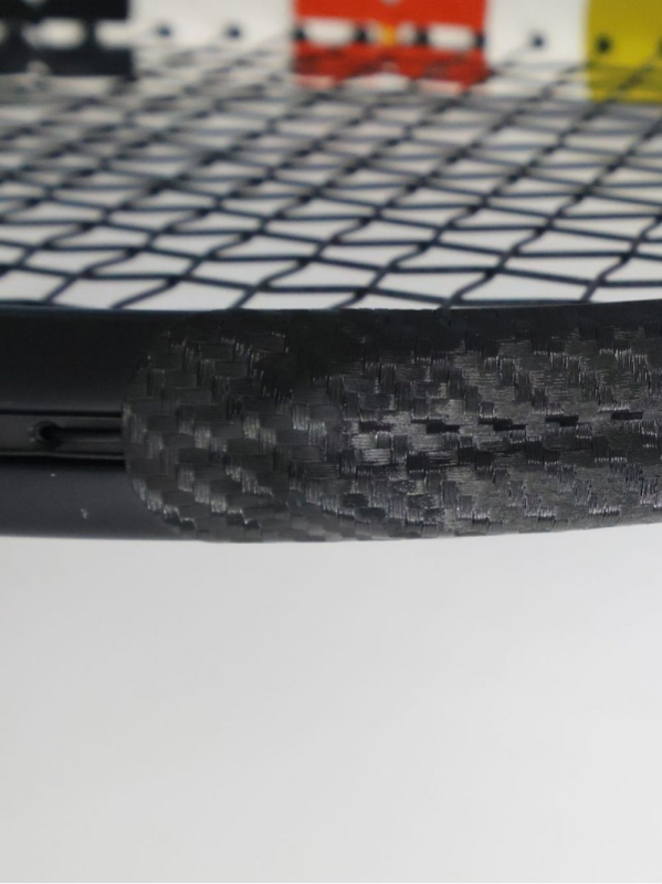 Zaštita glave teniske rekete – TPU zaštita rubnog dijela, teksturirana površina