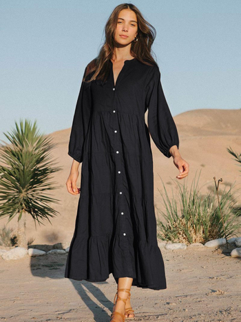 Strandfedő réteges fodrokkal, külső anyag: rayon, bélés: pamut, strandpár-készlet