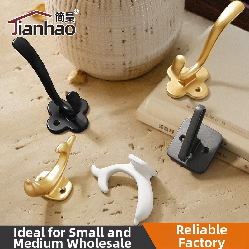 Delfínový vešiak na oblečenie z hliníkovej zliatiny, moderný minimalistický dizajn do šatníka, modely 907–909, povrchová úprava striekacou farbou, Jian Hao