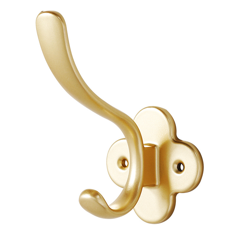 Cuier din aluminiu în formă de delfin pentru garderobă, design modern minimalist, modele 907–909, vopsire cu spray, Jian Hao