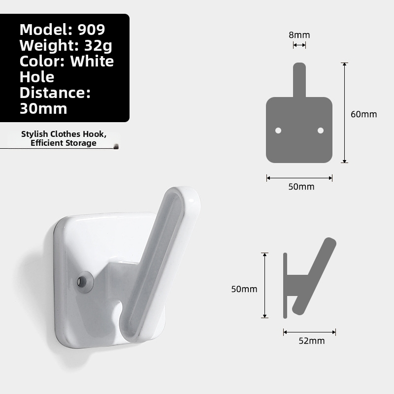 Delfínový vešiak na oblečenie z hliníkovej zliatiny, moderný minimalistický dizajn do šatníka, modely 907–909, povrchová úprava striekacou farbou, Jian Hao