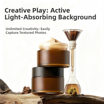 LATZZ Țesătură de fundal, material velur pentru fotografia de produse, 0,6 kg, Ambalare: cutie din carton + trepied