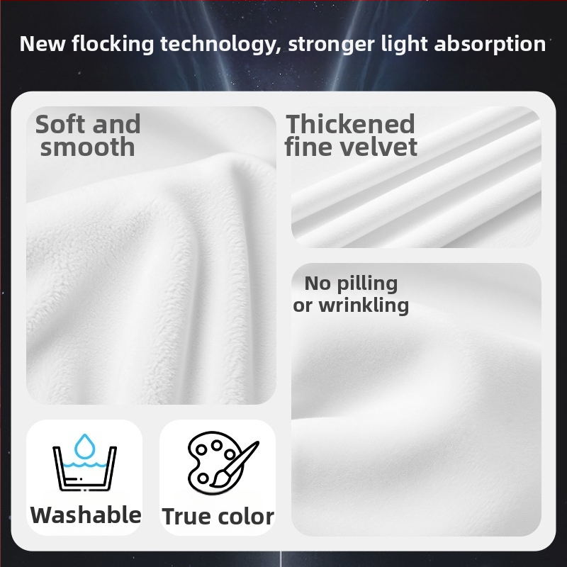 LATZZ Țesătură de fundal, material velur pentru fotografia de produse, 0,6 kg, Ambalare: cutie din carton + trepied