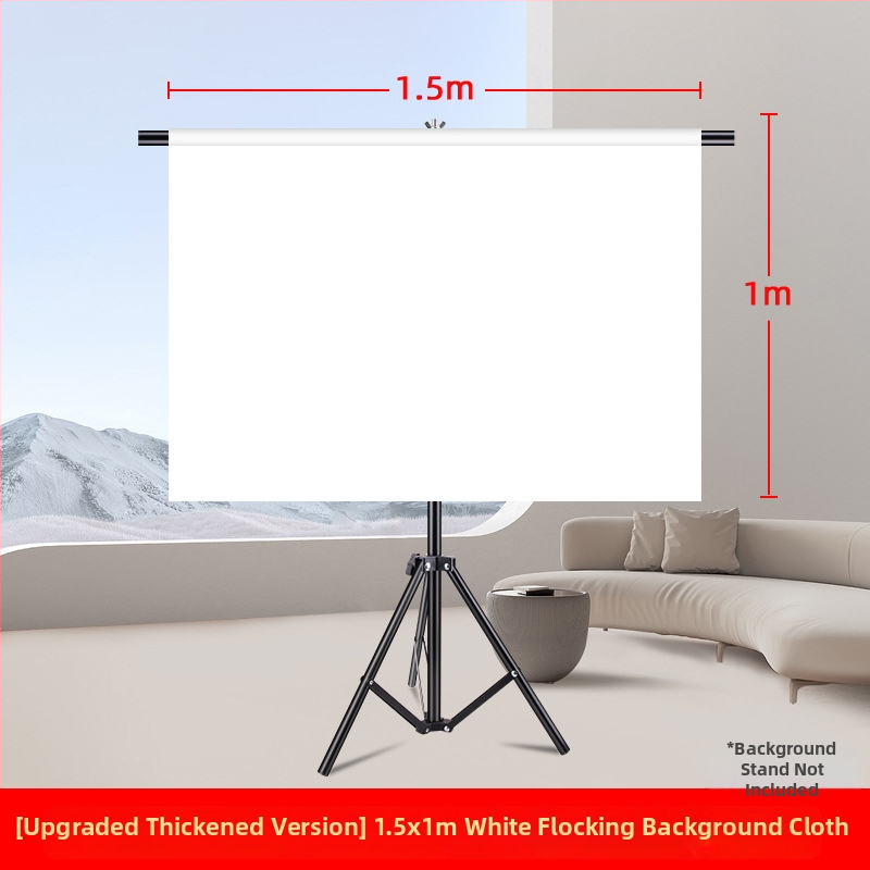 LATZZ Țesătură de fundal, material velur pentru fotografia de produse, 0,6 kg, Ambalare: cutie din carton + trepied