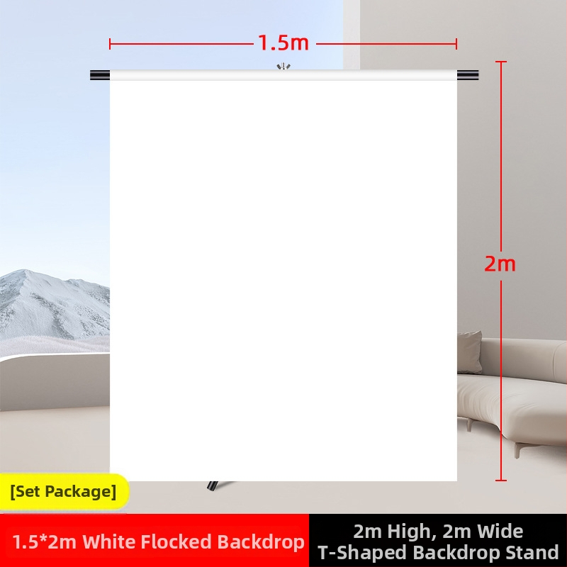 LATZZ Țesătură de fundal, material velur pentru fotografia de produse, 0,6 kg, Ambalare: cutie din carton + trepied