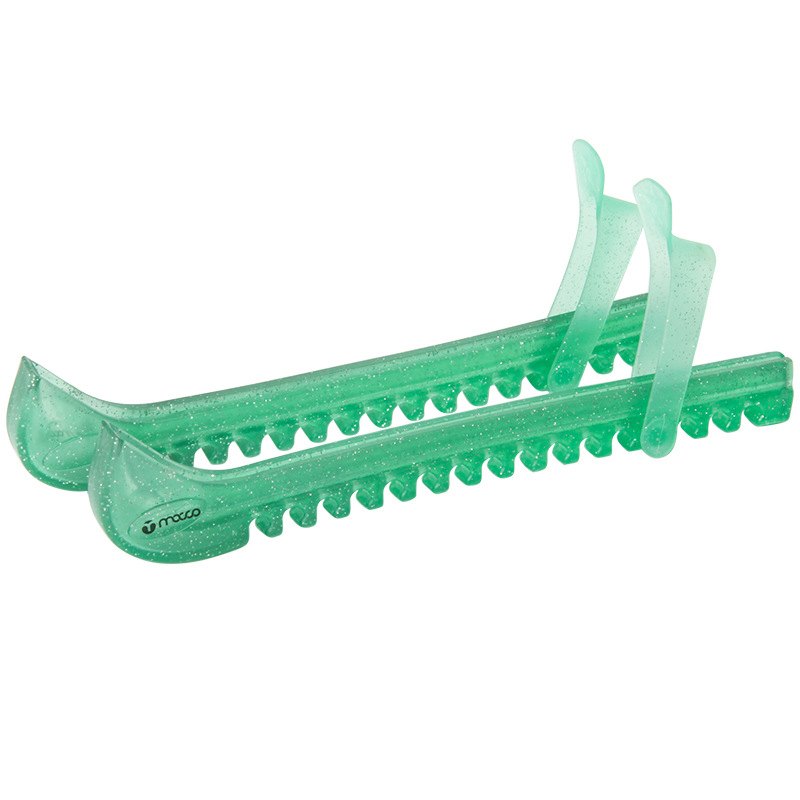 Migao jégkorcsolya pengeszárvédő kristályos mintával - átlátszó védőhüvely, PVE anyag, csúszásmentes, kopásálló