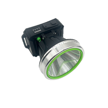 Зареждаща се 12W COB LED челна лампа, водоустойчива, обхват 50–100 м, батерия до 4800 mAh, включено зарядно