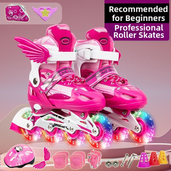 Dječje inline skates s podesivom veličine za dječake i djevojčice, 3–12 godina