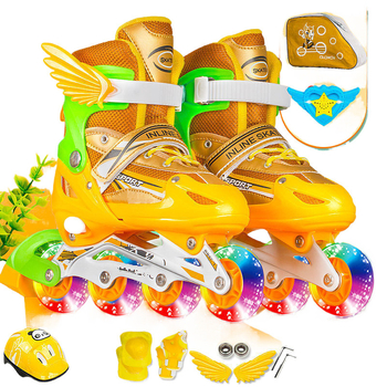 Dječje inline skates s podesivom veličine za dječake i djevojčice, 3–12 godina