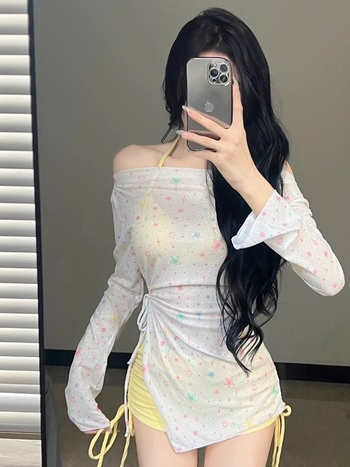 Női két részes úszónadrág melltámasz-párnával, poliészter 94%, 270 g, ujjatlan, bikini alsó