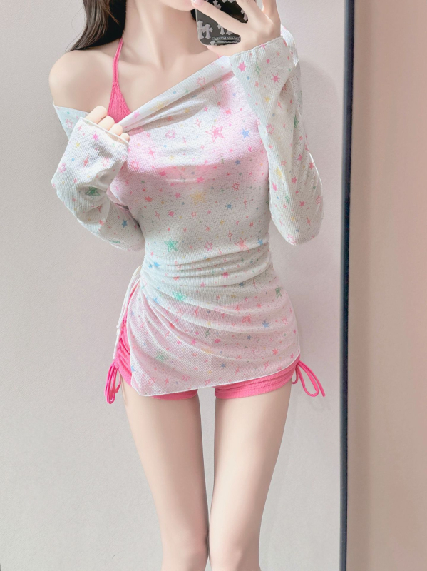 Női két részes úszónadrág melltámasz-párnával, poliészter 94%, 270 g, ujjatlan, bikini alsó