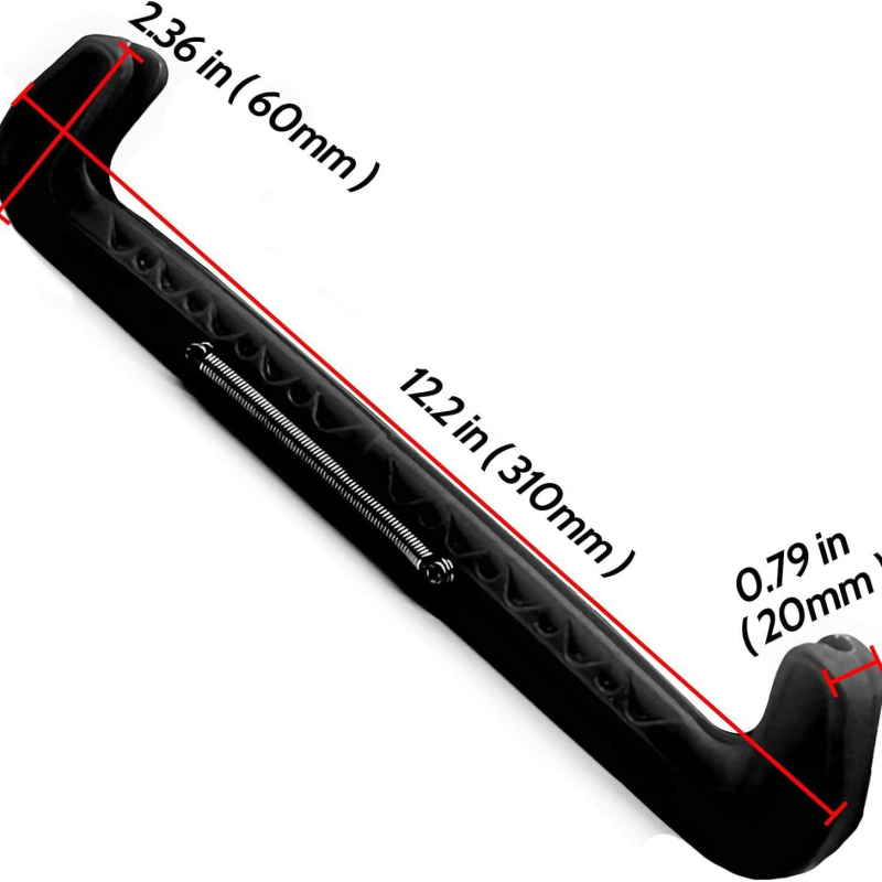 PVC pengedő korcsolyához, univerzális illeszkedés, húzható és állítható, kültéri minta