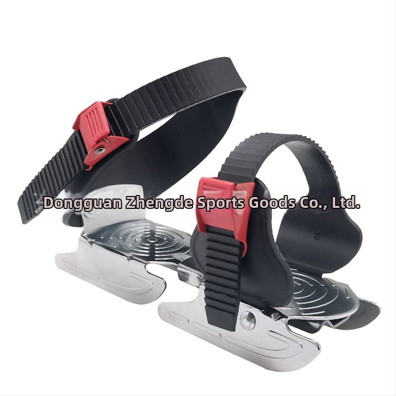 Detské nastaviteľné korčule na ľad s čepeľou z nehrdzavejúcej ocele, PVC vrchná časť, dĺžka čepele 115–255 mm, pre skutočné korčuľovanie na ľade