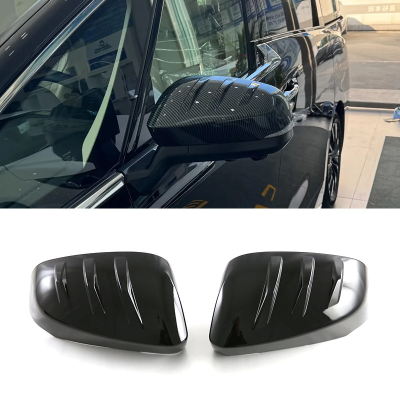 Toyota Noah (2022) hátsó tükrökfedél védő dekoratív csík — testreszabható, tükrökfedélhez kompatibilis, módosítási készlet