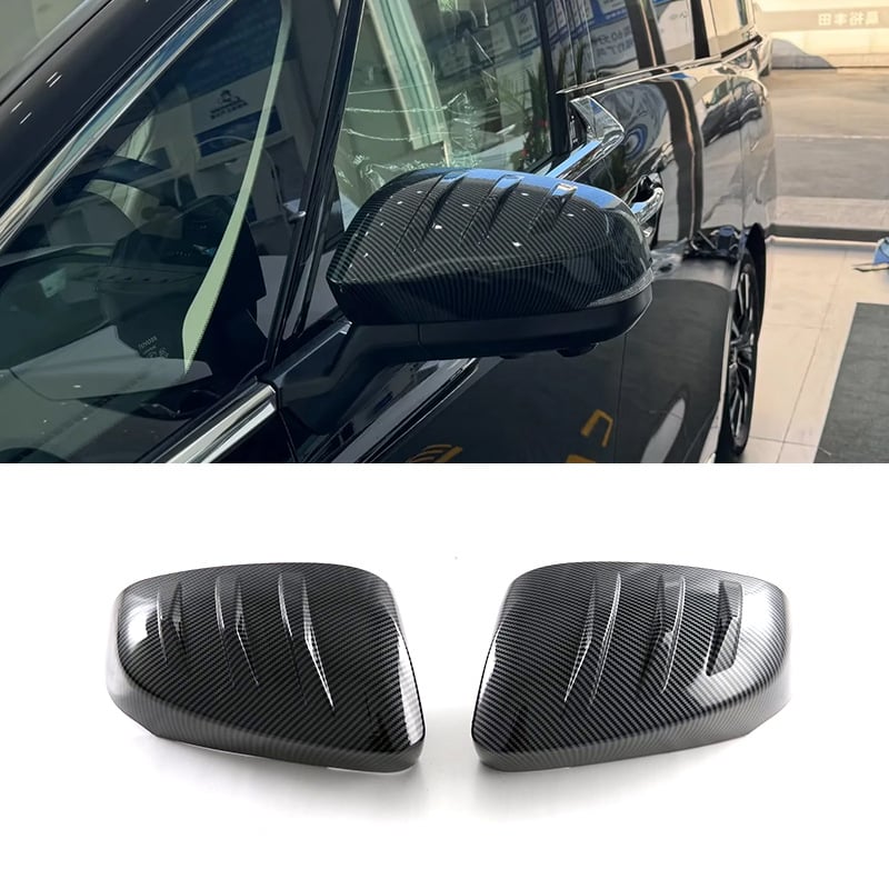 Toyota Noah (2022) hátsó tükrökfedél védő dekoratív csík — testreszabható, tükrökfedélhez kompatibilis, módosítási készlet