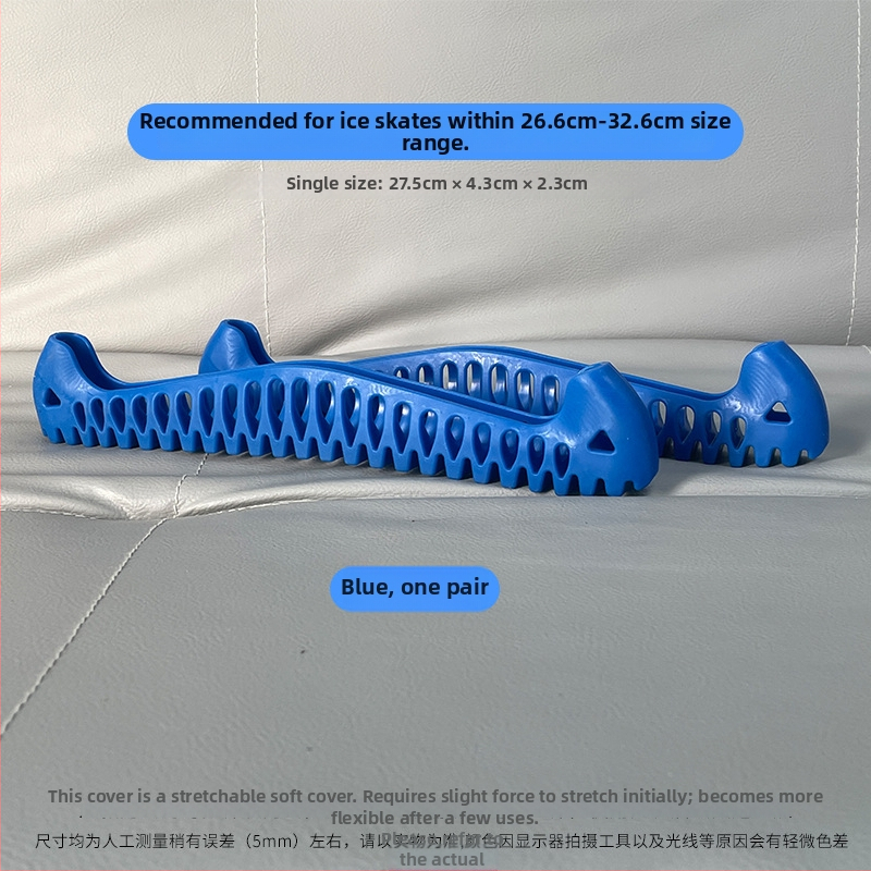 Kryt čepele na krasokorčuľovanie – elastický mäkký kryt, značka Stepper, plastový plášť, dĺžka čepele 275 mm