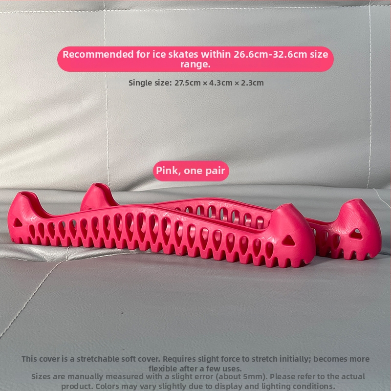 Kryt čepele na krasokorčuľovanie – elastický mäkký kryt, značka Stepper, plastový plášť, dĺžka čepele 275 mm