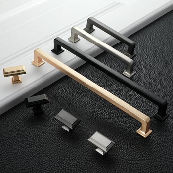 Szekrényajtó fogantyú (modern minimalista stílus, cinkötvözet, elektroplatírozás, modell PZ6604, ajtókhoz és fiókokhoz)