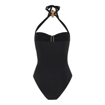 M506 Női strandruha a napvédelmet szolgáló ruházat virágos díszítéssel és plisírozott részletekkel — poliészter anyag; polipropilén tartalom