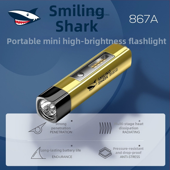 Vanjska ABS LED baterijska svjetiljka, prijenosno osvjetljenje, ultra sjajno mini kamping svjetiljka s fiksnim fokusom