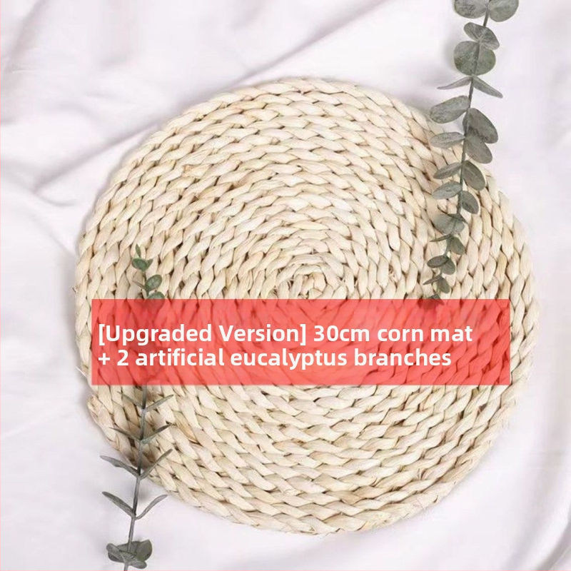 Placă de fundal pentru fotografie de produs, textură din fibre de paie, marcă Unique