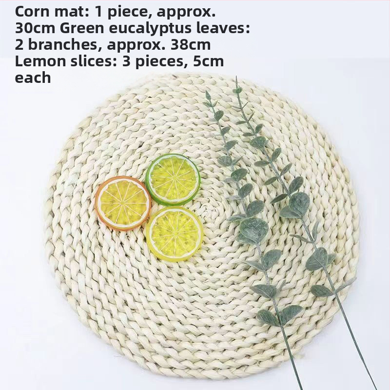 Placă de fundal pentru fotografie de produs, textură din fibre de paie, marcă Unique