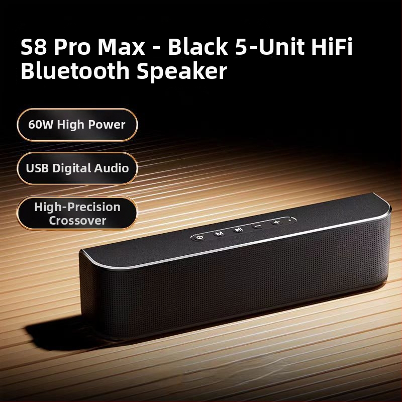S8 Bluetooth zvučnik za stolno računalo s visokokvalitetnim zvukom i dubokim basom