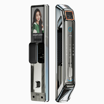 3D arcfelismeréses okoszár, 100 ujjlenyomat tárolás, 0,01 s szkennelési idő, FAR <0,001, FRR <0,01, anti-tolvaj ajtókhoz, távoli kioldás, jelszó és kulcs hozzáférés