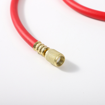 Furtun de încărcare refrigerant pentru AC auto cu manometru digital, rezistent la presiune înaltă, filet 1/4, interval 0-35, precizie 0,1, compatibil cu R134/R22/R410/R32.