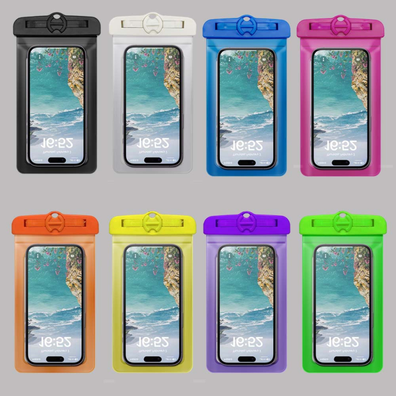 Vodootporna torbica za telefon PVC+ABS, IPX8 certificirana, otisak loga, prilagodba, privatna oznaka licencirana
