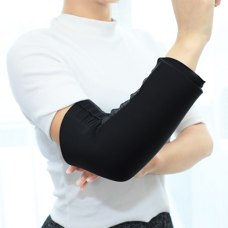 Yishun vanjske zaštitne rukave s logom, poliester, prilagodljiv uzorak, unisex za odrasle, za trčanje, vožnju bicikla i fitness