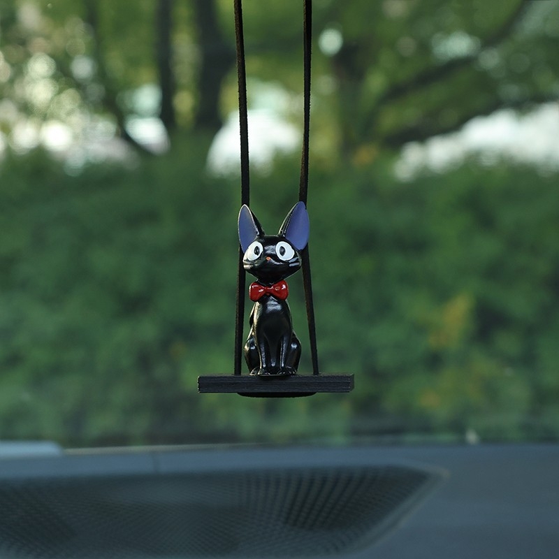 Керамично табло за автомобил – ретро стил, мини вазичка със слънчоглед, марка Cute, функция: облекчаване на стреса