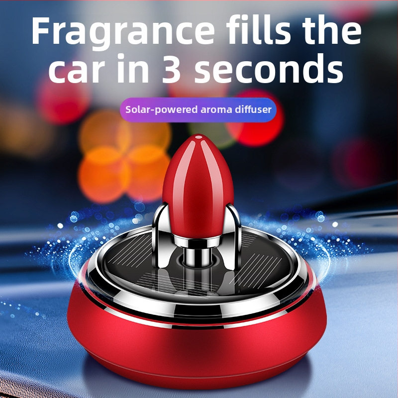 Držač automobila za aromaterapiju - legura, 5–10 ml, cvjetni i ambergris miris, isparavanje 16–30 dana, dekorativan