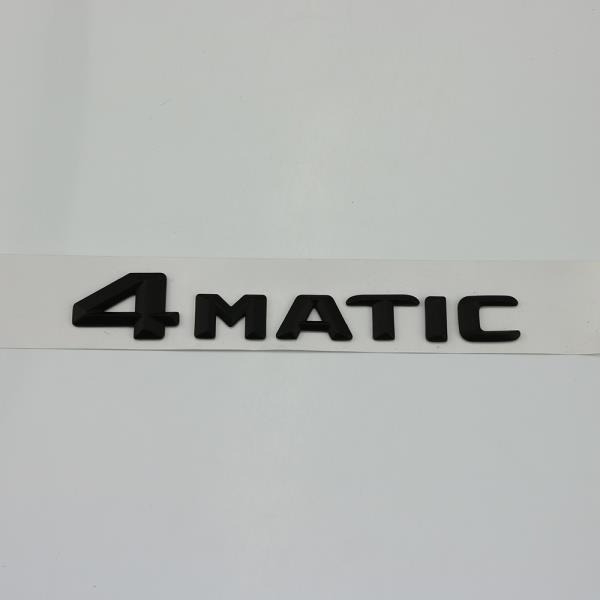 4Matic Emblem za Mercedes-Benz – ABS Materijal, auto naljepnica, Ning Zhi marka, kompatibilni modeli: C, E, S klasa, CLA, GLC, GLA, GLE