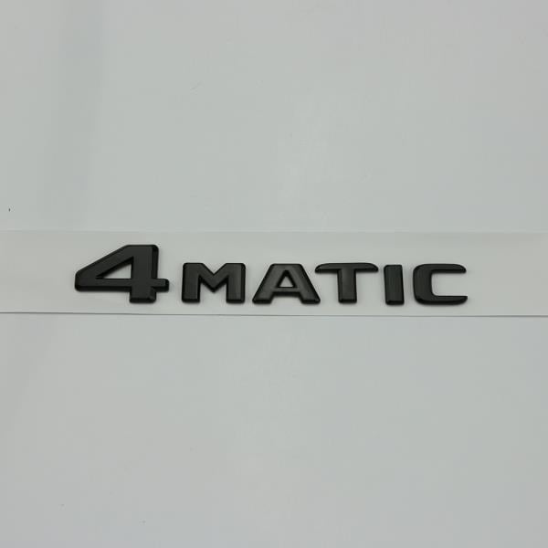 4Matic Emblem za Mercedes-Benz – ABS Materijal, auto naljepnica, Ning Zhi marka, kompatibilni modeli: C, E, S klasa, CLA, GLC, GLA, GLE